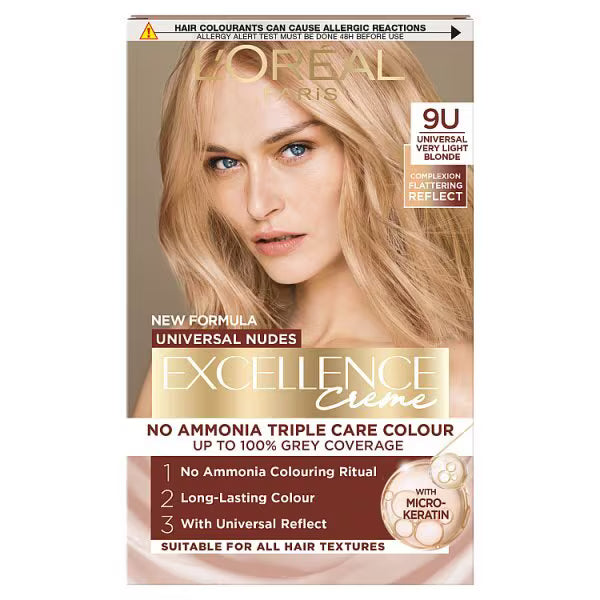 L'Oreal Paris Excellence Crème Universal Nudes 1U Permanent Hair Colour