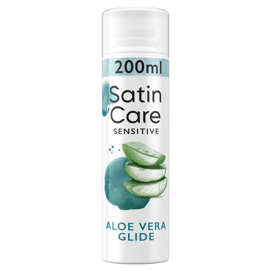 Venus Satin Care Sensitive Skin Shave Gel Women's Toiletries ASDA   