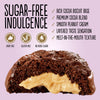 Diablo cocoa cookies with peanut filling and milk chocolate 110g - British product