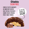 Diablo cocoa cookies with peanut filling and milk chocolate 110g - British product