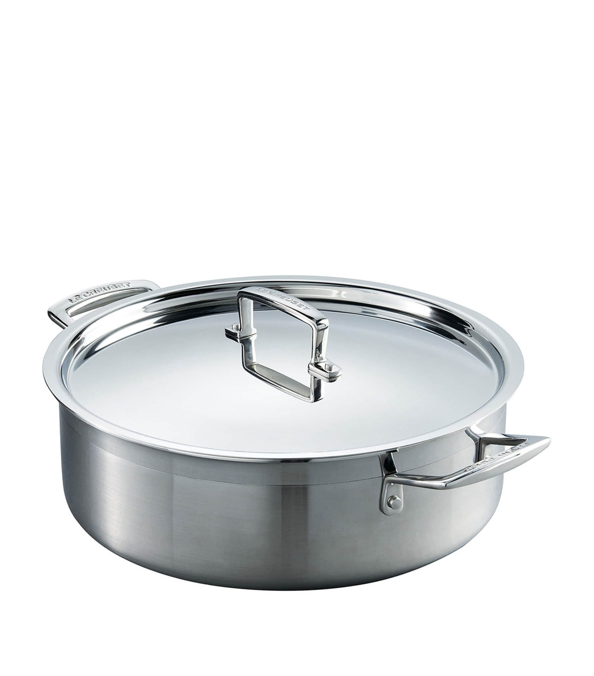 Le Creuset 3-ply stainless steel sauté pan 28cm, UK version