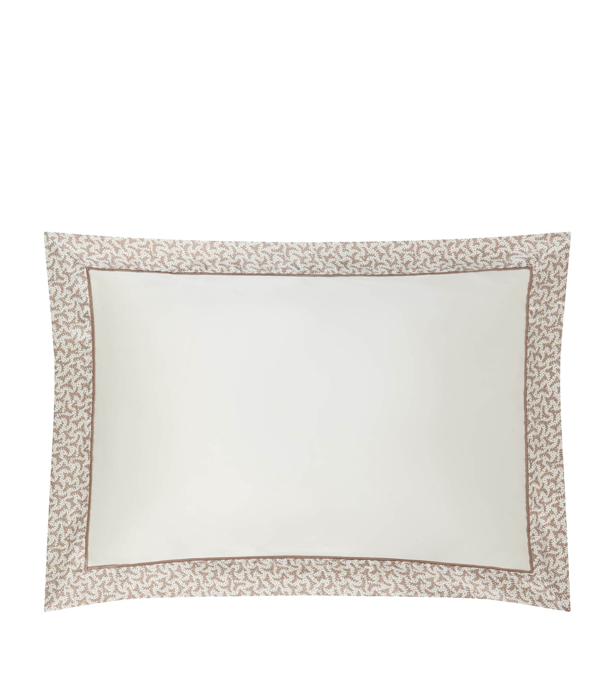 Gingerlily silk fern border king Oxford pillowcase 50cm x 90cm, UK version