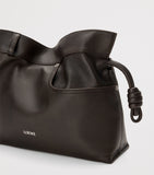 LOEWE Flamenco clutch bag calfskin denim style, UK version