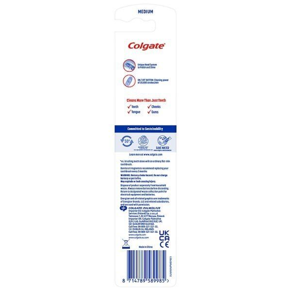 Colgate Max White Expert Whitening Sonic Power Toothbrush Colgate Boots   