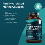 Nutravita marine collagen supplement tablets 1200mg - British product