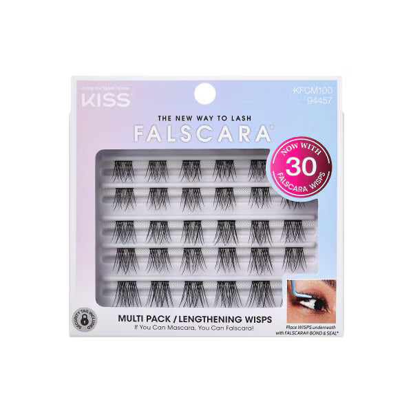 DNR Falscara individual lash wisps 01 Pack 12 - British product
