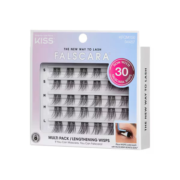 DNR Falscara individual lash wisps 01 Pack 12 - British product