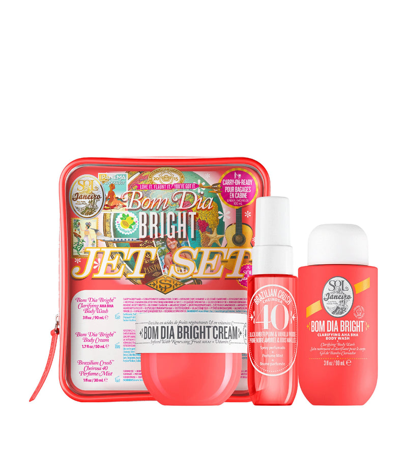 SOL DE JANEIRO Bom Dia Bright Jet Set travel set (British brand)