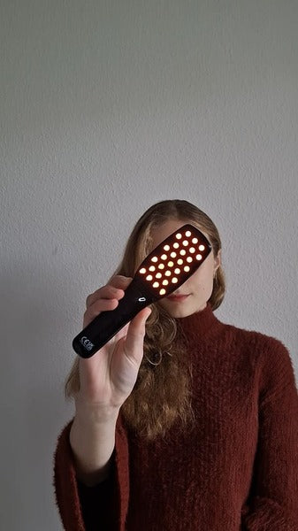 Ovey LED hair growth brush, imported from the UK