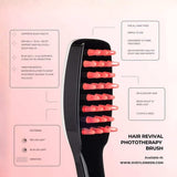 Ovey LED hair growth brush, imported from the UK