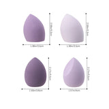 Livingandhome makeup sponge for dry and wet use purple (British brand)