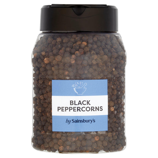 Sainsbury's Black Peppercorns 275g Herbs spices & seasoning Sainsburys   