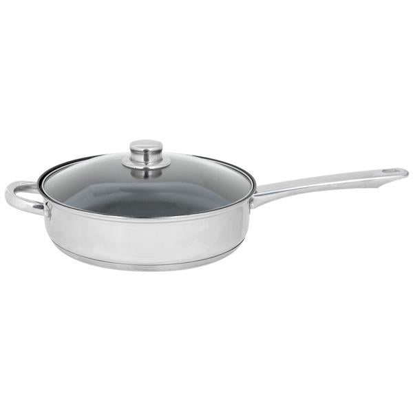 Sainsbury's Home Stainless Steel Sauté Pan Kitchen & Dining Sainsburys   