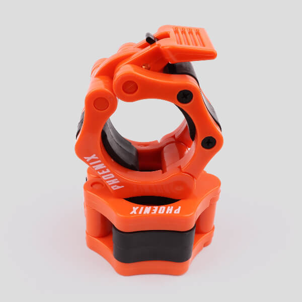 Phoenix Fitness barbell clamp orange 2 inch - British product