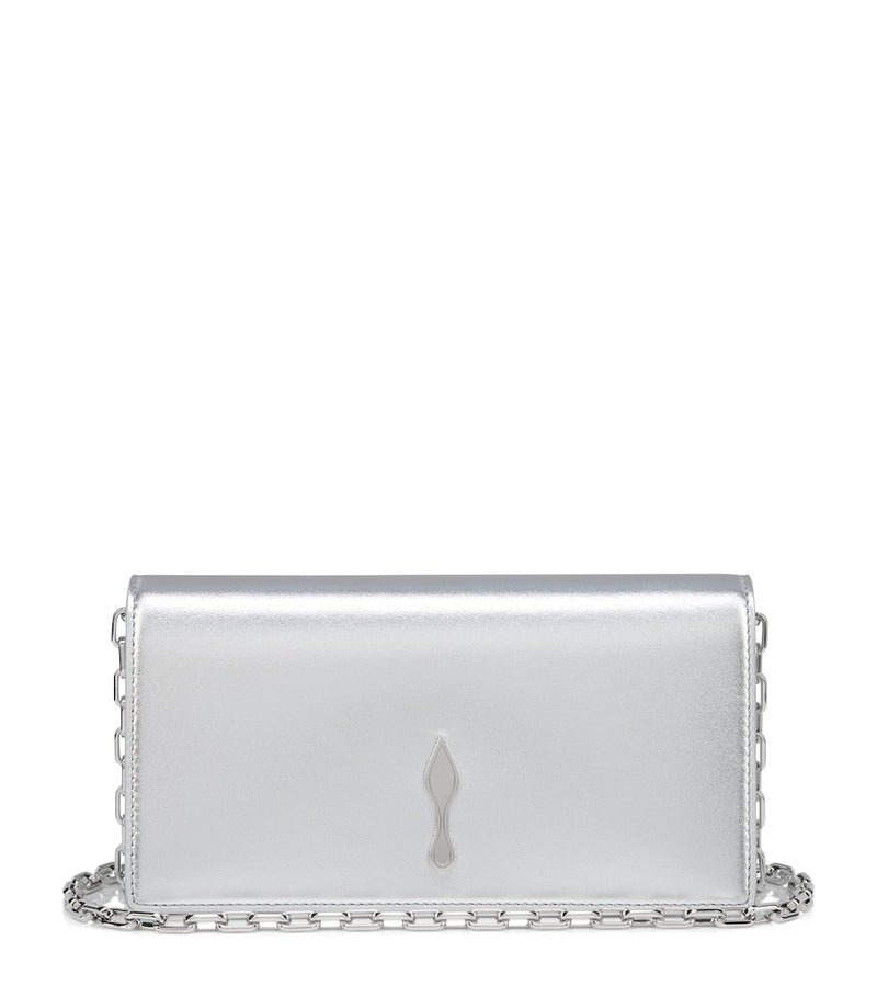 Christian Louboutin Bettina patent leather clutch bag (British brand)