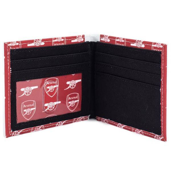 Arsenal FC Icon Wallet brushed canvas design (British brand)