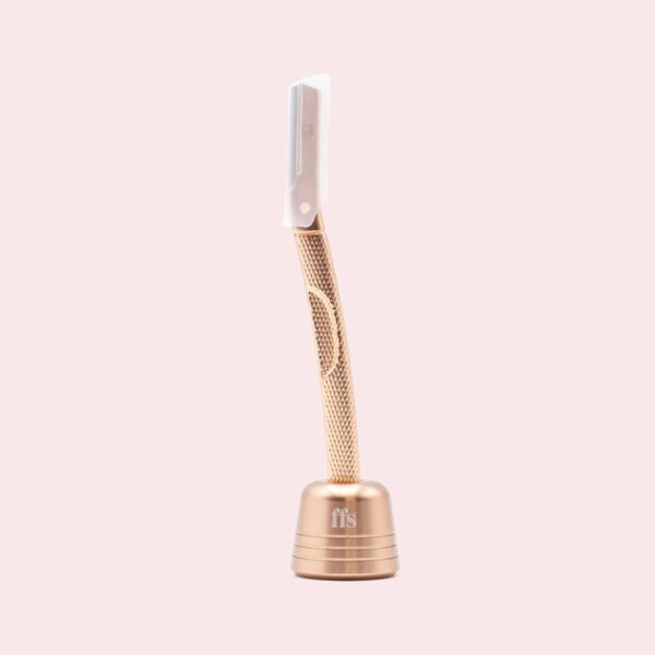 FFS Beauty Dermaplaning Facial Kit + Stand (Rose Gold)