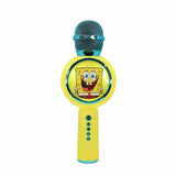 OTL SpongeBob karaoke microphone speaker with LED lights, imported from the UK