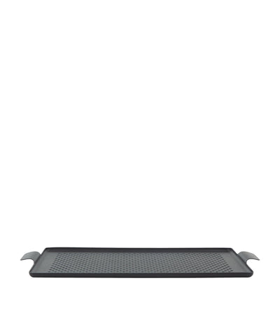 Harrods Kaymet Pressed Rubber Grip Serving Tray (42cm)- Buy online at McGrocer