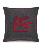 Etro wool-blend embroidered Ribot cushion 45cm x 45cm - British product