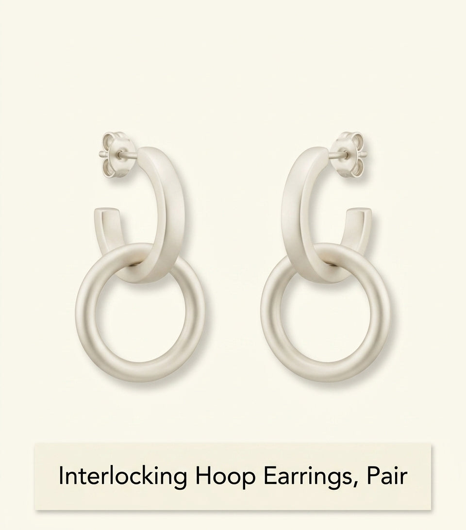 Cartier LOVE double hoop earrings 18k rose gold - British product