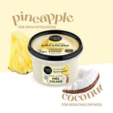Organic Shop body scrub Pina Colada 250ml, imported from the UK