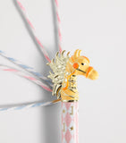 Harrods carousel pony pen 15cm, imported from the UK