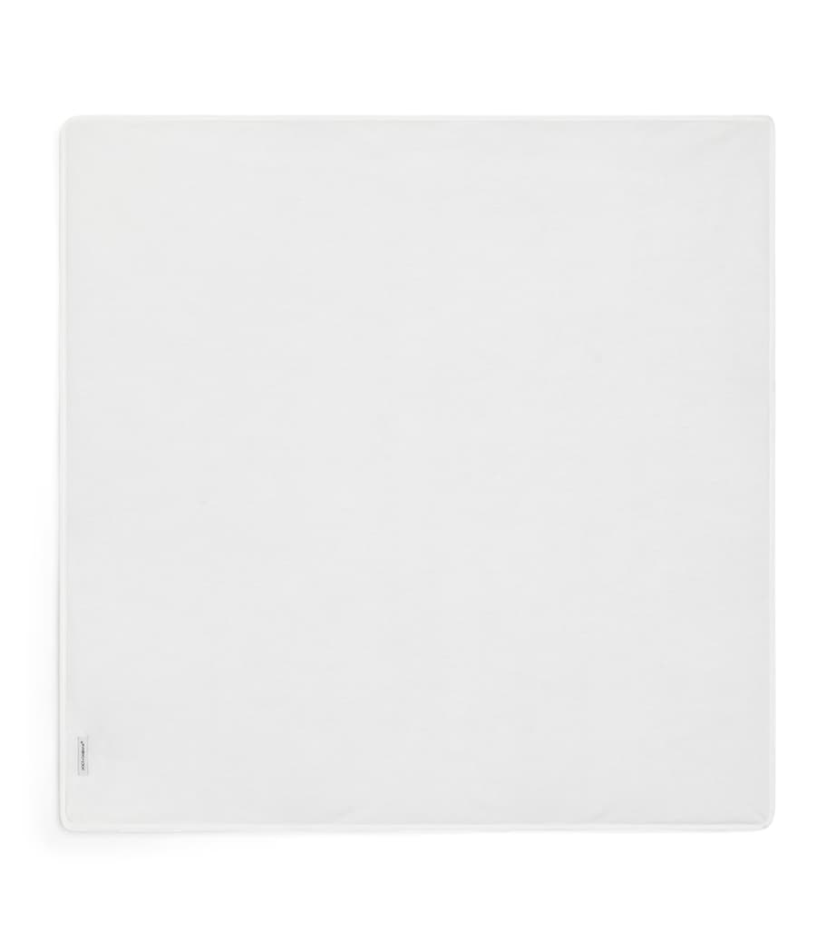 Dolce&Gabbana Kids cotton logo print blanket 72cm - British product