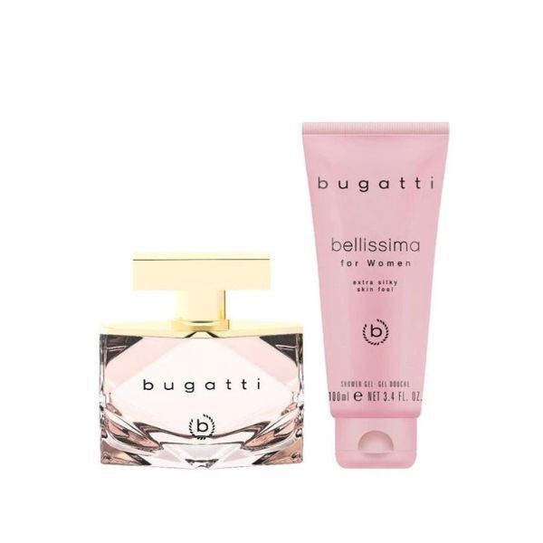 Bugatti Bellissima women's fragrance gift set 60ml and 100ml (British brand)