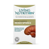 Living Nutrition organic fermented reishi spores 60 capsules - British product