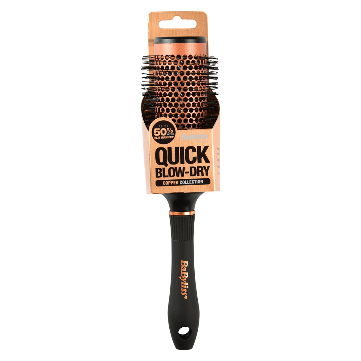 BaByliss Copper Medium Thermal Brush 44mm GOODS Boots   