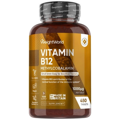 Superdrug WeightWorld Vitamin B12 1000mcg Methylcobalamin Tablets 450 Count- Buy online at McGrocer