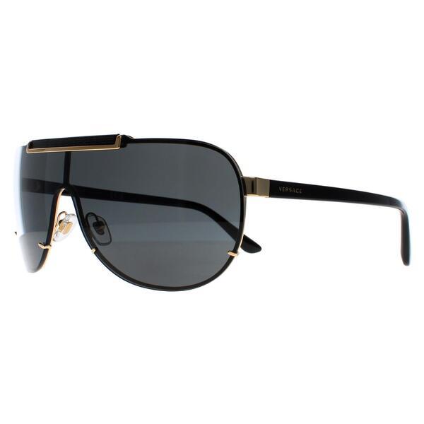 Versace 2140 Gold men sunglasses grey lenses (British brand)