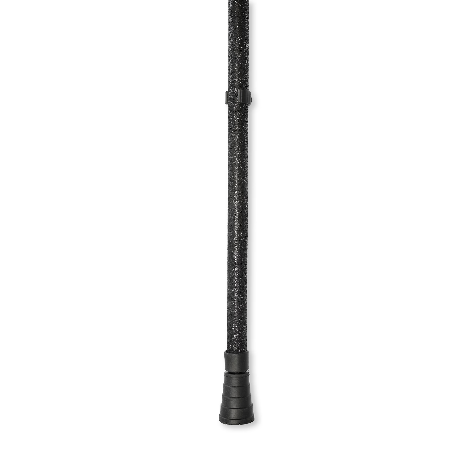 Cool Walking Sticks left hand walking stick black glitter - British product