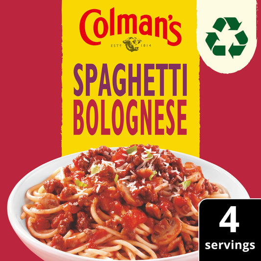 Colman's Recipe Mix Spaghetti Bolognese 44g GOODS Sainsburys   
