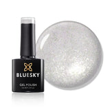 Bluesky Gel Polish Platinum Ring glitter nail polish, UK version