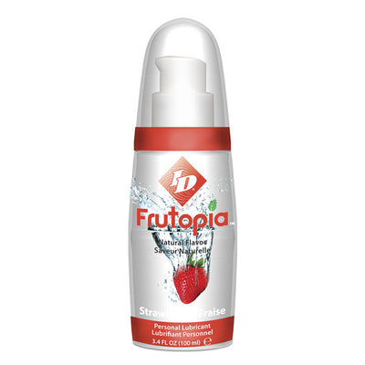 Superdrug ID Frutopia Lubricant Pump Strawberry 100ml- Buy online at McGrocer