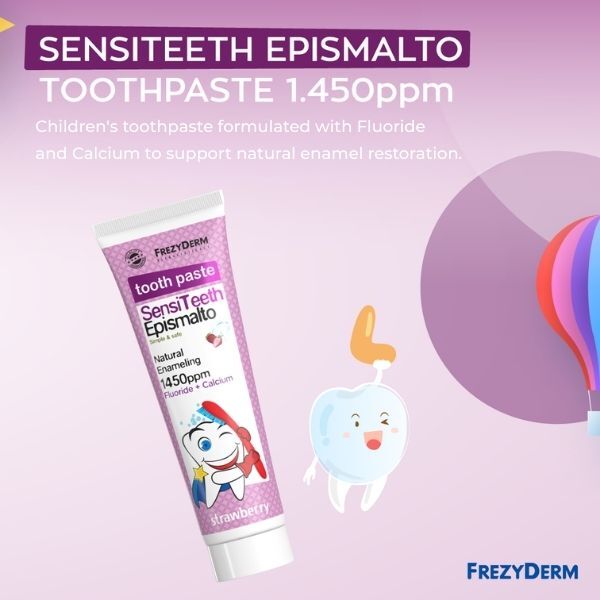 FrezyDerm Sensiteeth Epismalto toothpaste 50ml, UK version