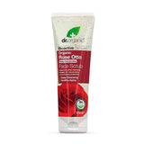 Dr Organic Rose Otto face scrub 125ml, UK version
