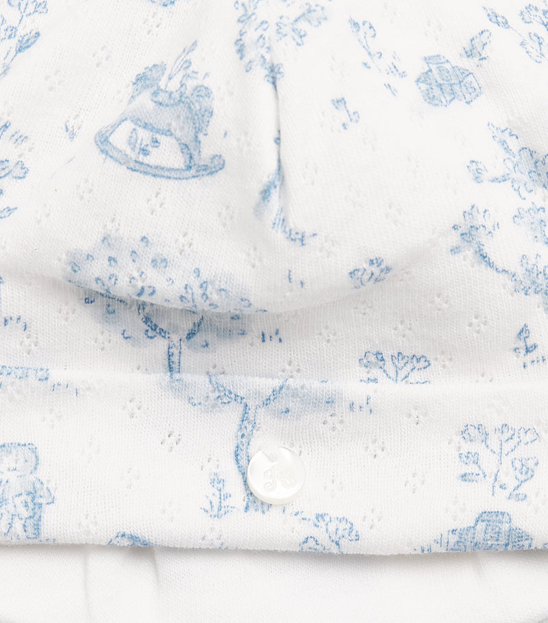 Tartine et Chocolat cotton printed beanie for babies (British brand)