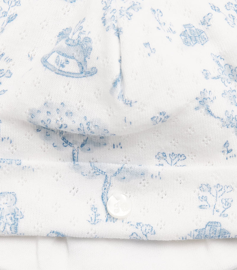 Tartine et Chocolat cotton printed beanie for babies (British brand)