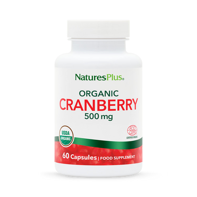 Holland & Barrett NaturesPlus Cranberry 500mg Organic 60 Capsules- Buy online at McGrocer