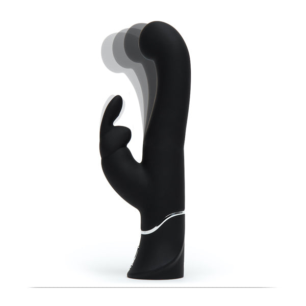 Happy Rabbit G-Spot Stroker black rabbit vibrator, imported from the UK