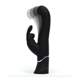 Happy Rabbit G-Spot Stroker black rabbit vibrator, imported from the UK