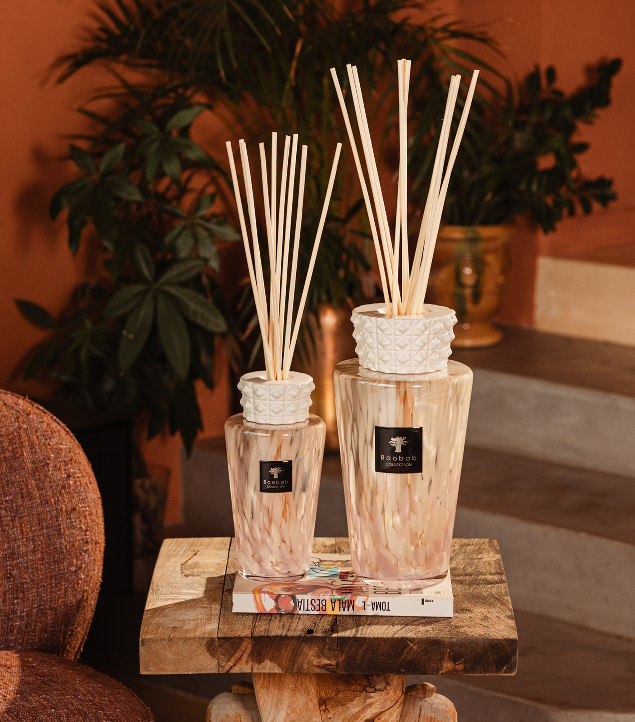 Baobab Collection White Pearls reed diffuser 2L - British product