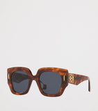 LOEWE square screen sunglasses gold-tone accents acetate - British product