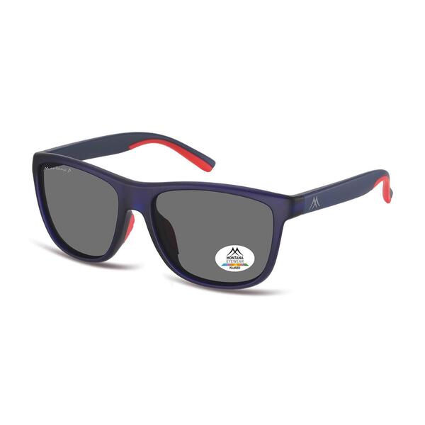 Montana blue polarised unisex sunglasses, imported from the UK