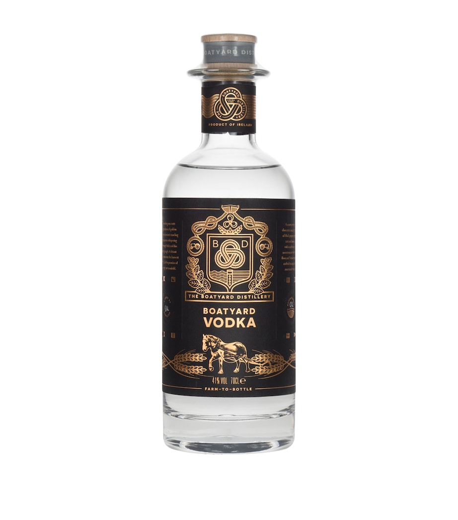 Boatyard Distillery unfiltered vodka 70cl - British product