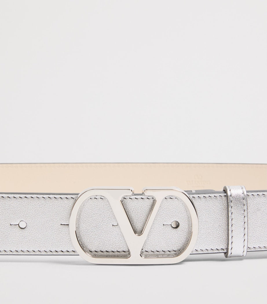 Valentino Garavani VLogo Signature belt 3cm, imported from the UK