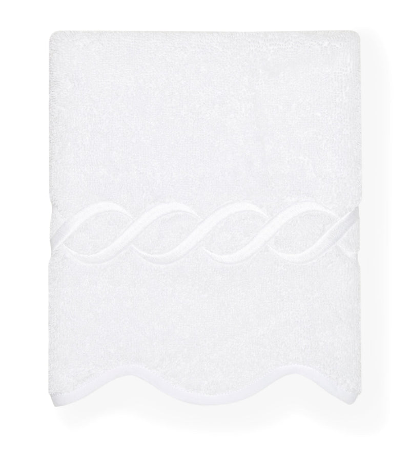 Pratesi cotton face cloth 30cm x 30cm, imported from the UK